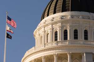 Pictured:  The dome of the California Capital building in Sacramento